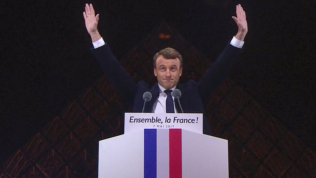 Emmanuel Macron presidente de Francia (Foto: AFP)