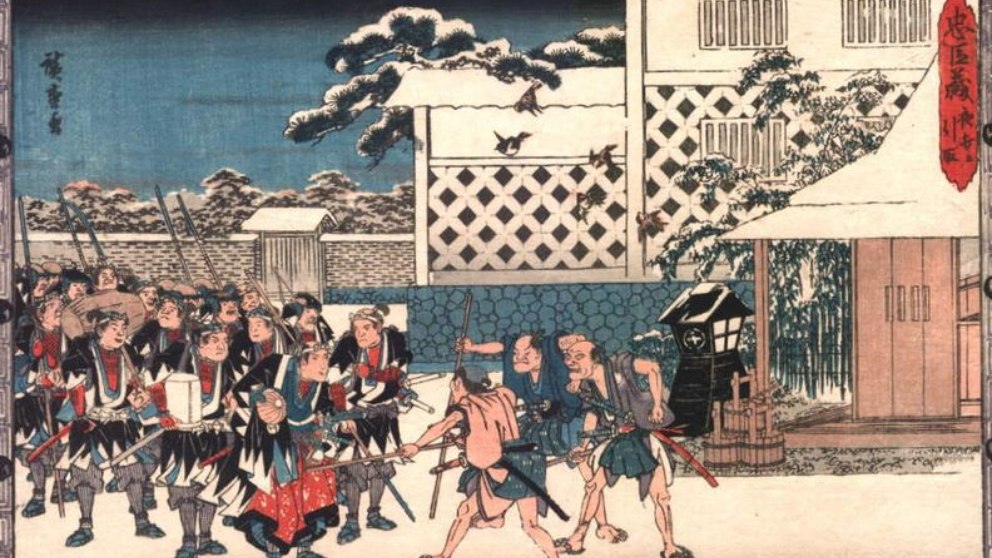 La leyenda de los 47 rōnin es una historia nacional muy conocida en Japón.
