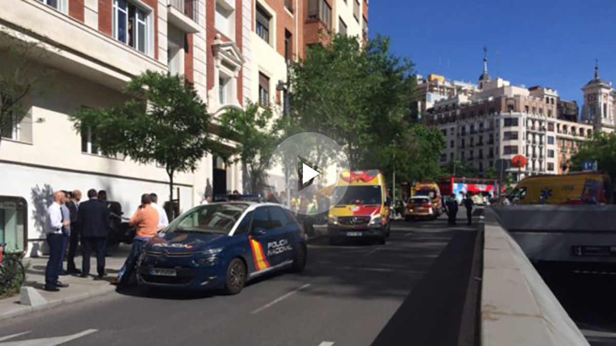 Imagen de la calle Hermanos Bécquer donde dos jóvenes han fallecido