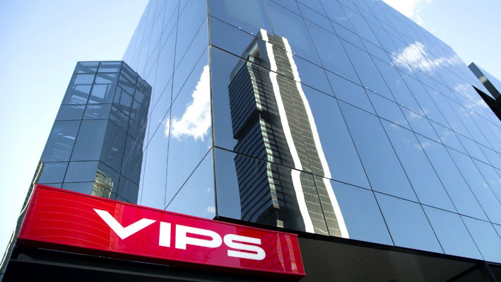 Fachada de la sede central del Grupo Vips en Madrid (Foto: Vips).