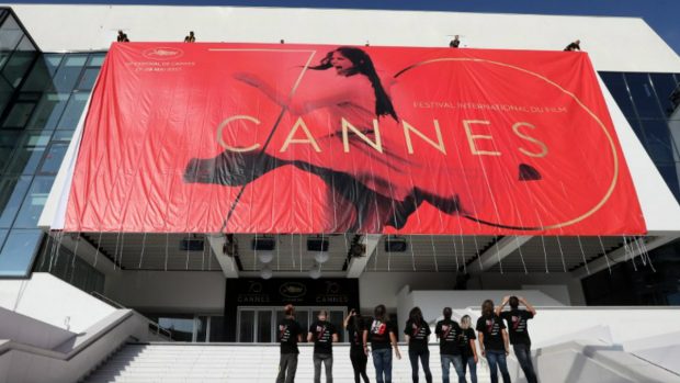 La actriz Claudia Cardinale es la protagonista del cartel de esta edición del Festival de Cine de Cannes. Foto: AFP