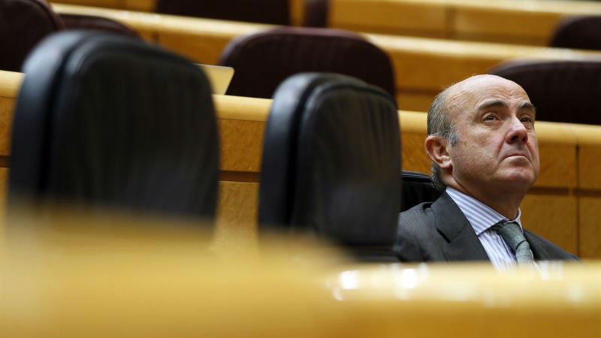 El ministro de Economía, Luis de Guindos (Foto: EFE).