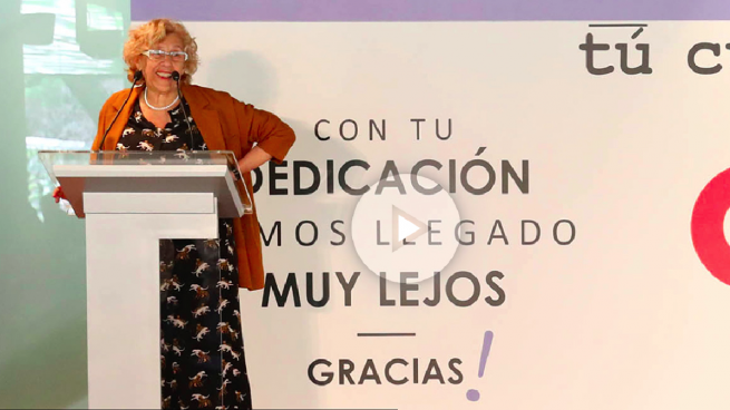 Carmena dice que «desjubilarse para meterse a alcaldesa es un lío, es muy complicado»