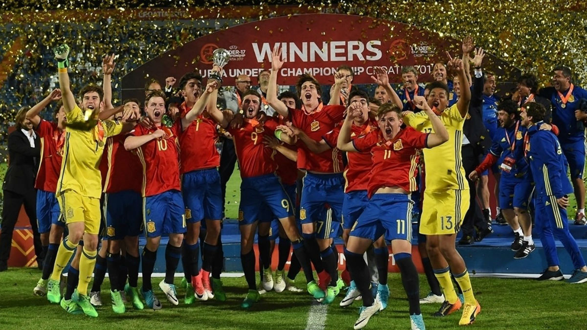España celebra el Europeo Sub 17. (UEFA)