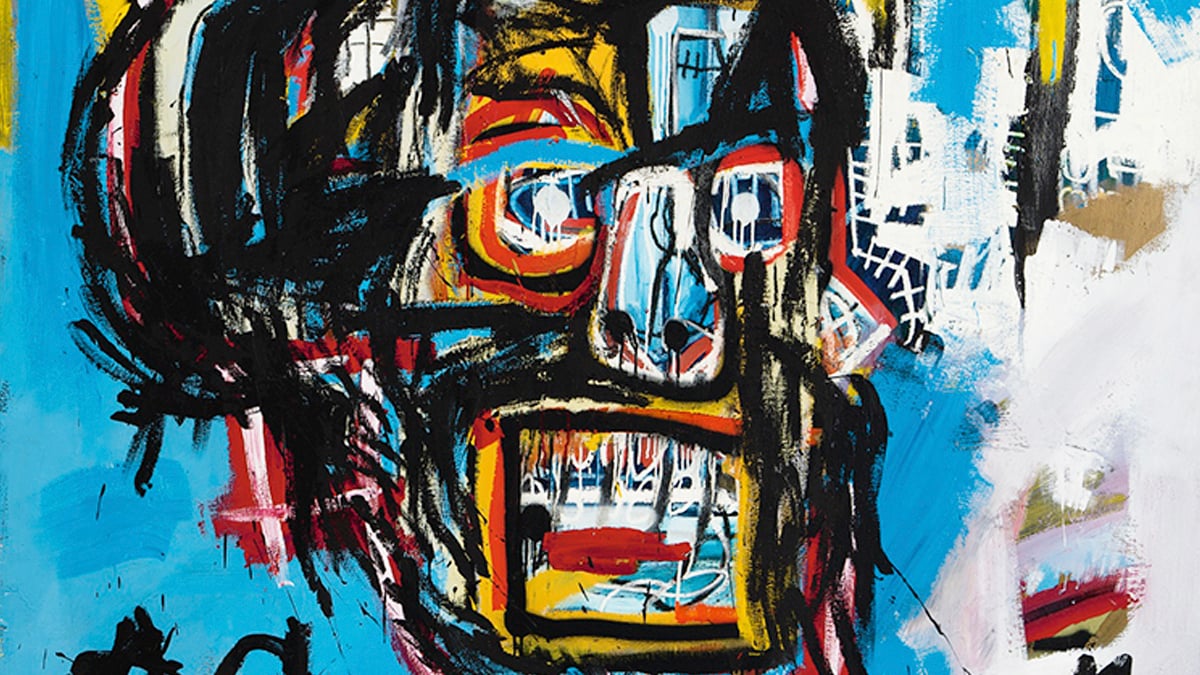 Obra de Jean-Michel Basquiat subastada en Sotheby’s. (Foto: Sotheby’s)