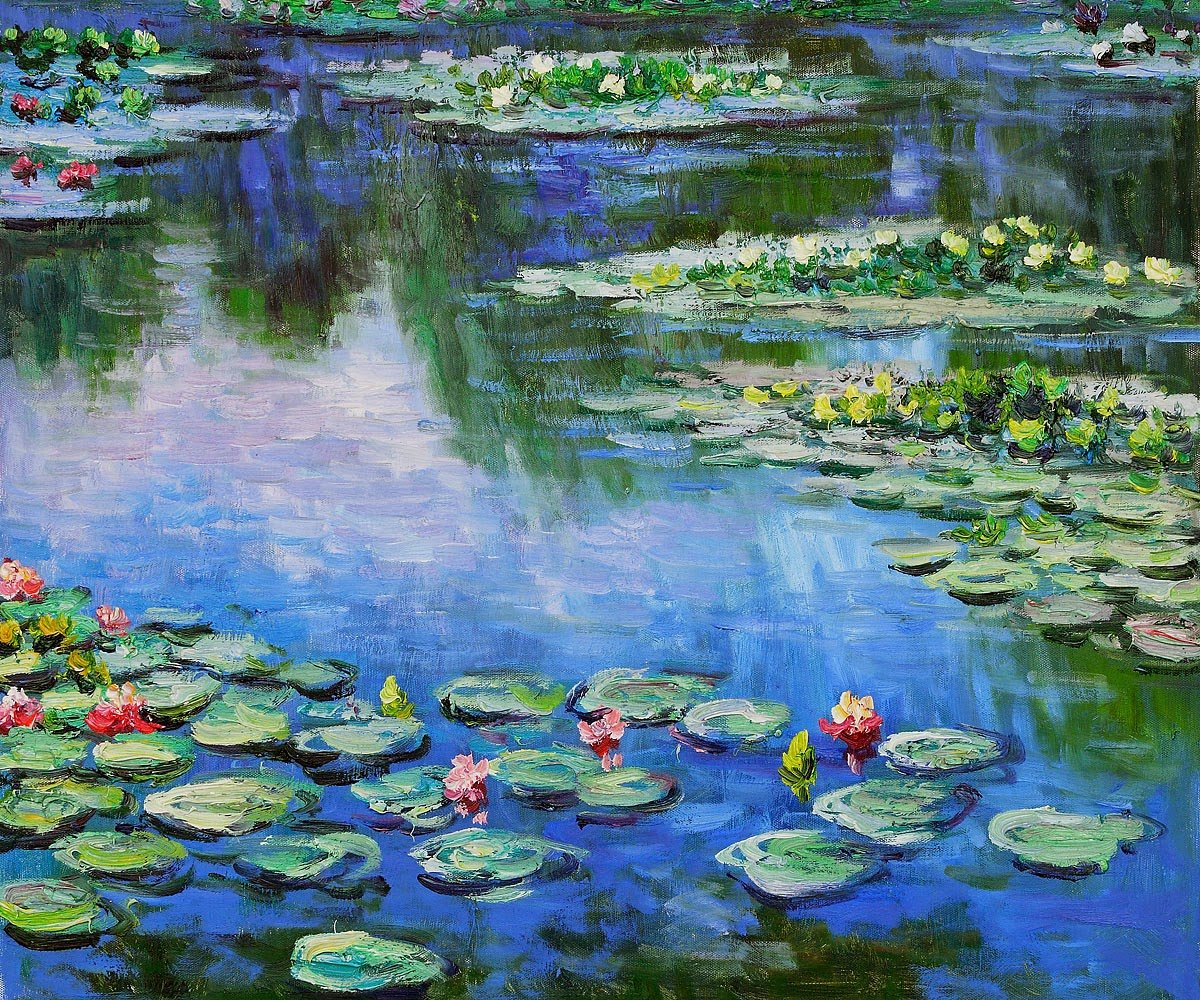 Waterlilies By Monet