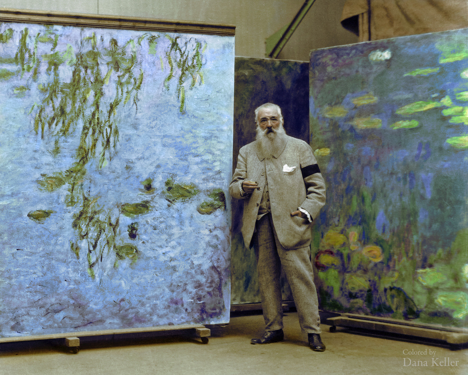 Vida y obras del pintor francés Claude Monet.