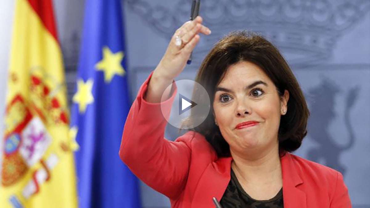 Soraya Sáenz de Santamaría. (Foto: EFE)