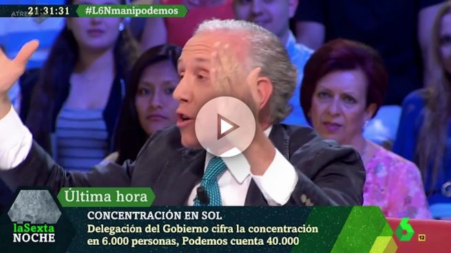 Inda: «Pablo Iglesias me recuerda a cuando Franco decía que había congredado a un millón de personas»