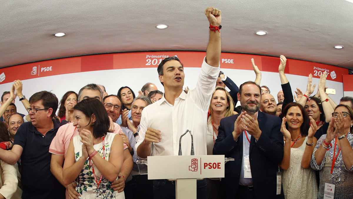 Pedro Sánchez, nuevo secretario general del PSOE (EFE)