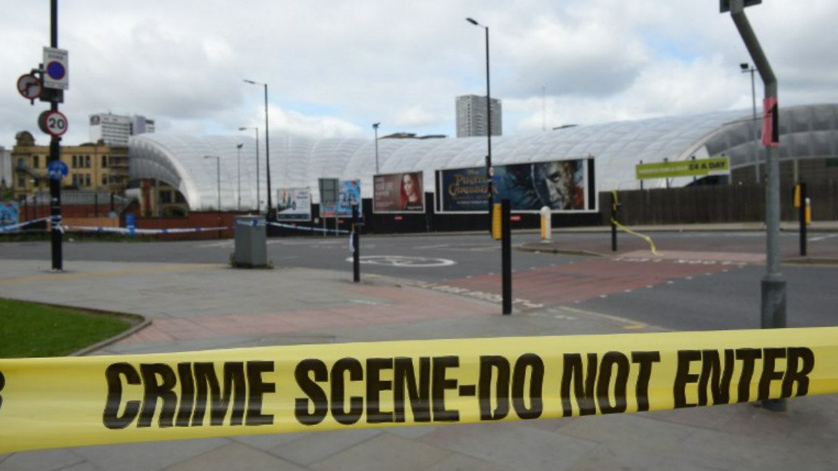 Exterior del Manchester Arena tras el atentado. (Foto: AFP)
