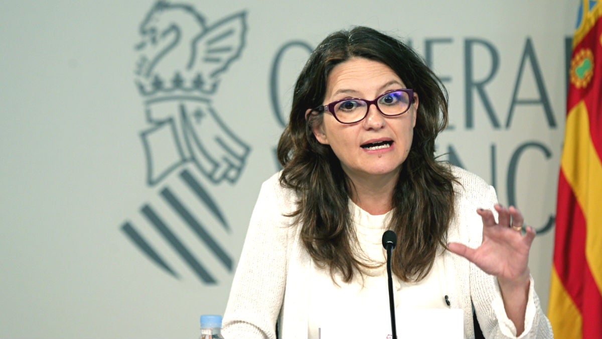 Mónica Oltra, vicepresidenta primera del Gobierno Valenciano.