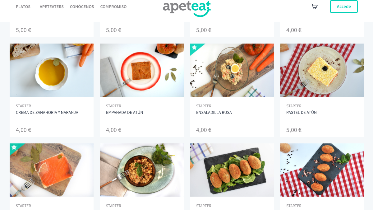 Página web de Apeteat (Foto:Apeteat)