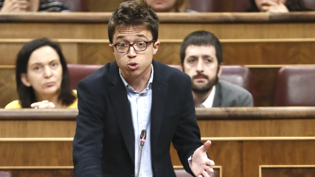 El secretario de Análisis Político de Podemos, Íñigo Errejón (Foto: Efe)