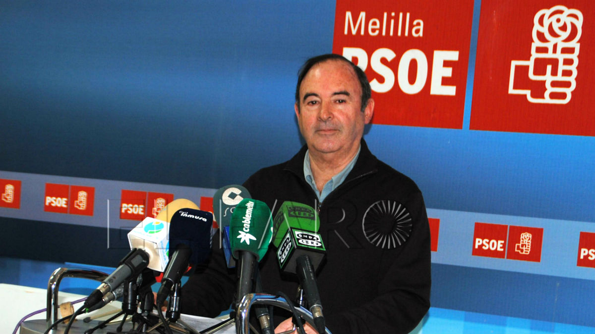 Francisco Vizcaíno, viceconsejero PSOE en Melilla.