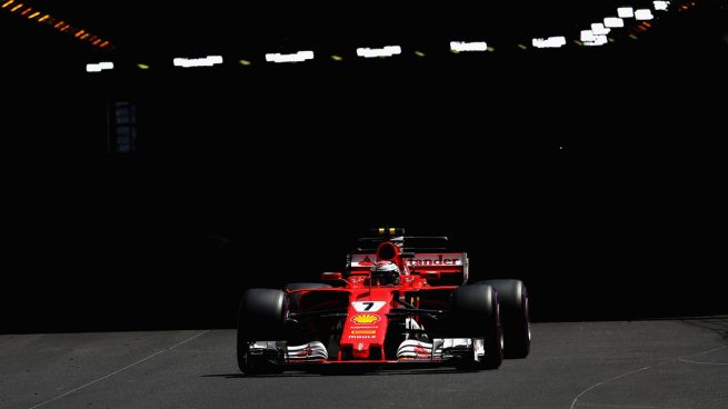 Kimi Raikkonen en el Gran Premio de Mónaco Getty)