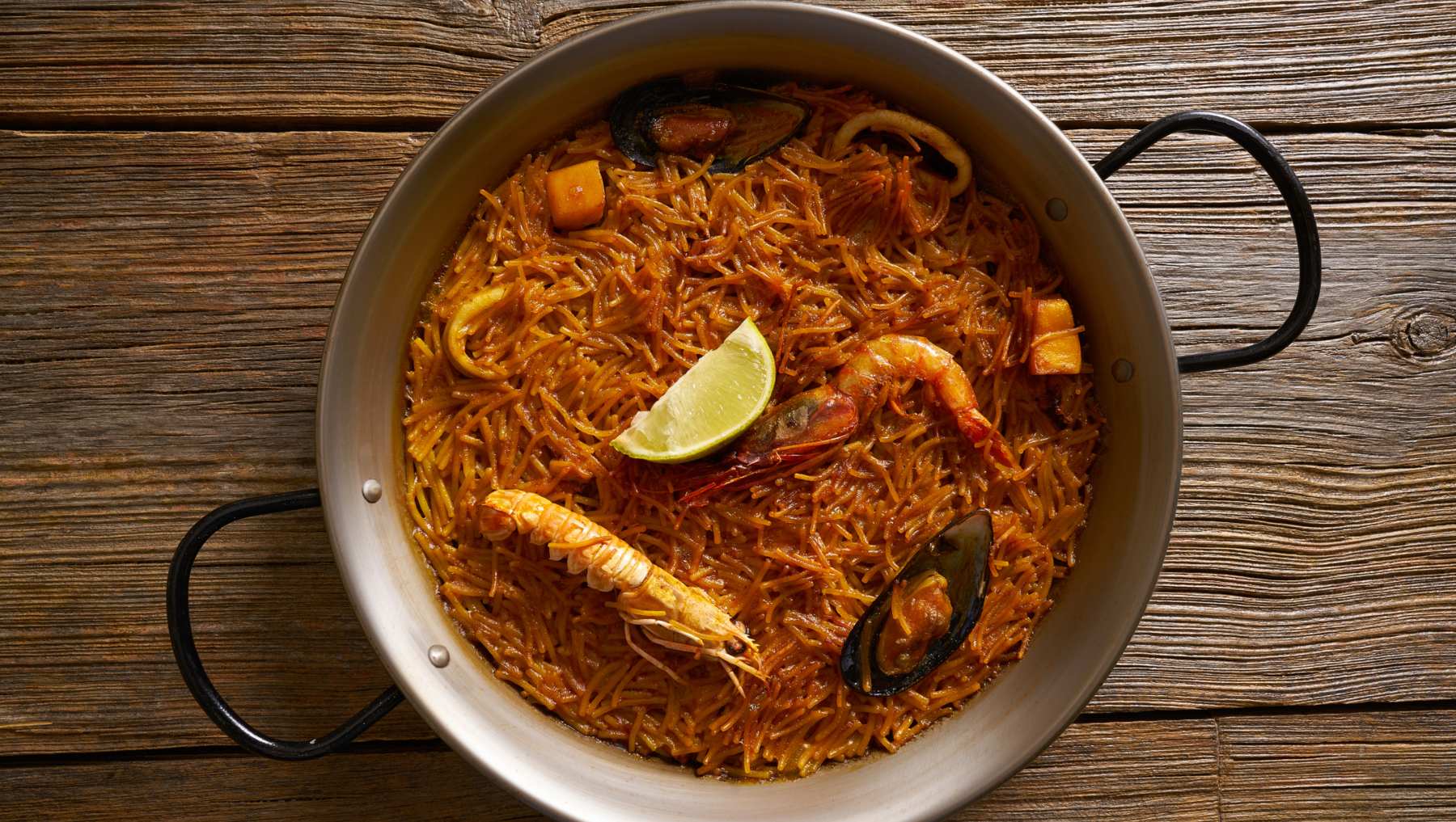 Receta fideuá para 4 personas: punto perfecto y mucho sabor