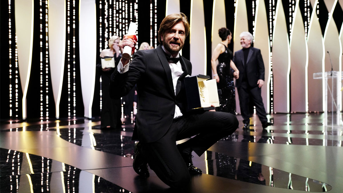 Ruben Ostlund, ganador de la Palma de Oro en Cannes (Foto: AFP)