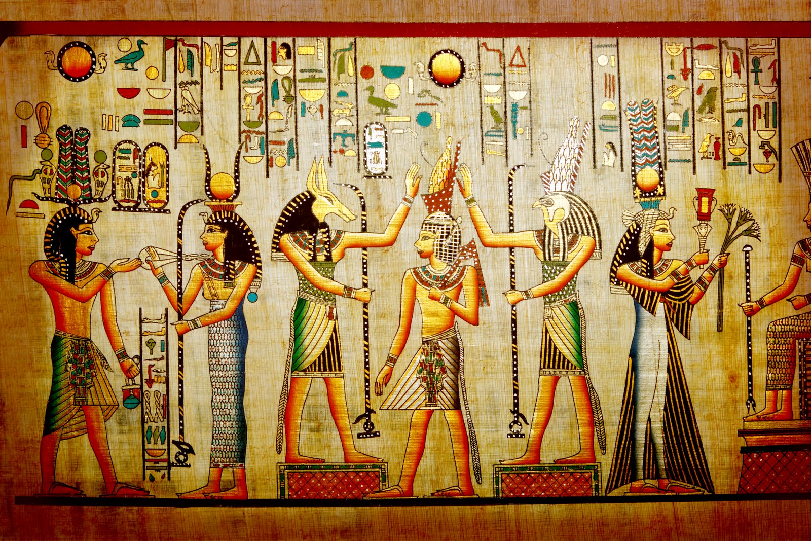 Principales dioses egipcios de la mitología.