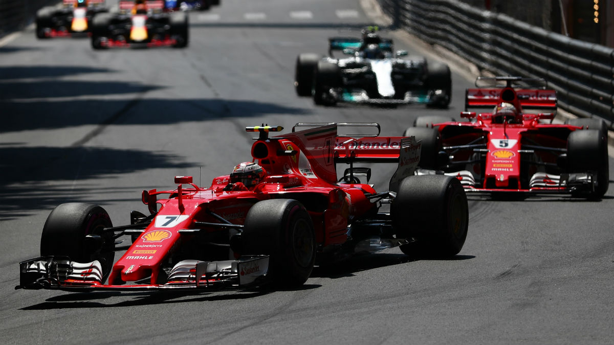 Ferrari ha explicado su estrategia en el Gran Premio de Mónaco, negando en todo momento la existencia de órdenes de equipo para que Vettel ganase. (Getty)