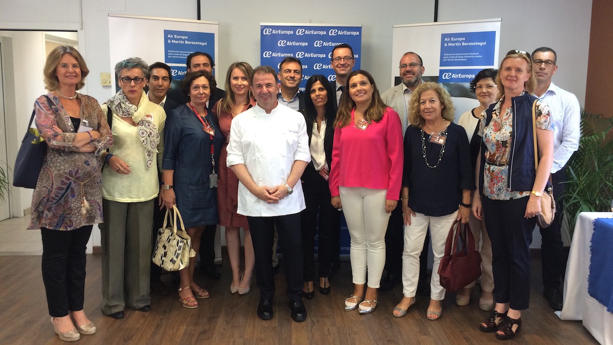 El chef español Martín Berasategui. (Foto: Air Europa)