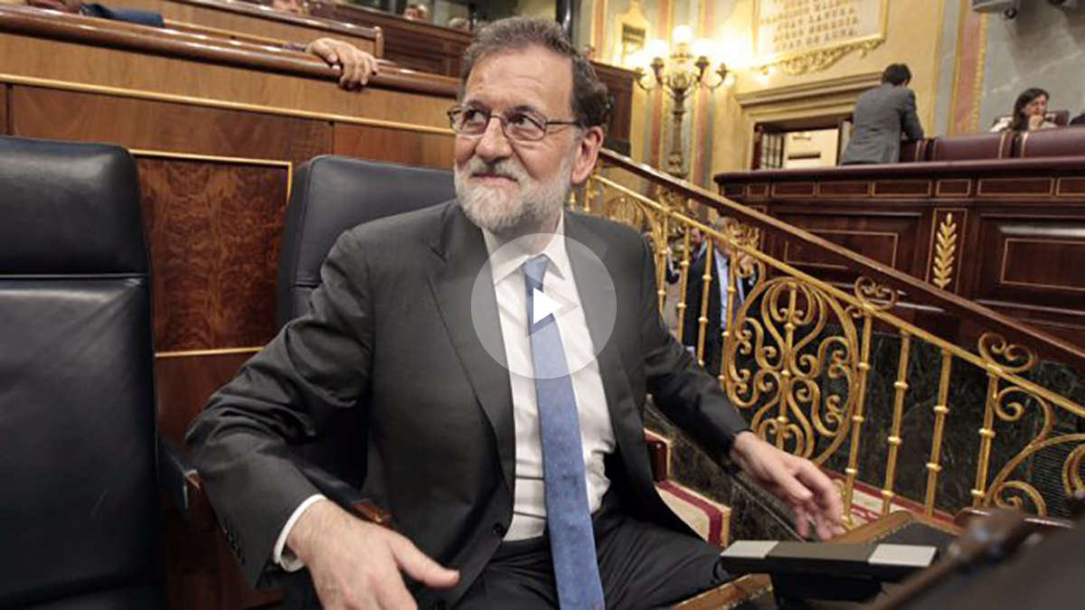 Mariano Rajoy en su escaño del Congreso (Foto: Francisco Toledo)