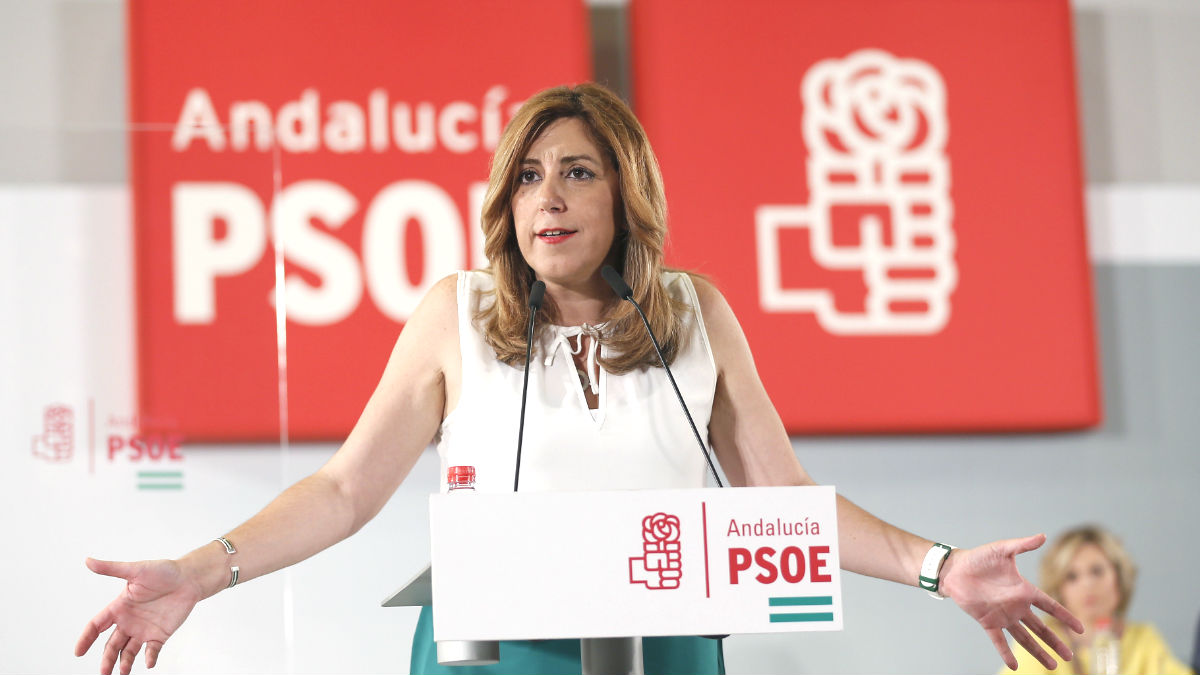 La secretaria general del PSOE andaluz, Susana Díaz (Foto: Efe)