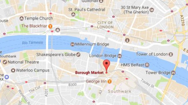 Un segundo apuñalamiento se ha producido en Borough Market, cerca del London Bridge