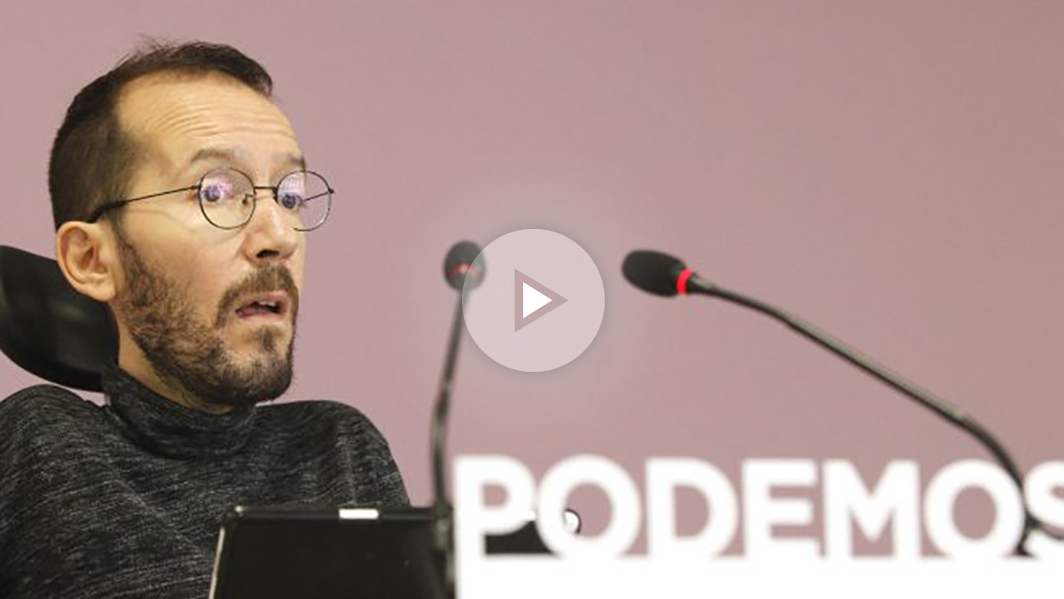 El secretario de Organización de Podemos, Pablo Echenique (Foto: Efe)