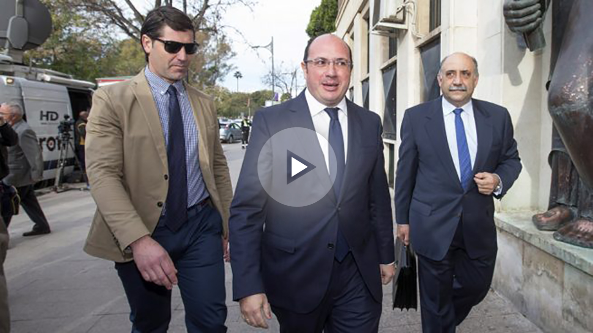 El presidente de la Región de Murcia, Pedro Antonio Sánchez. (Foto: EFE)