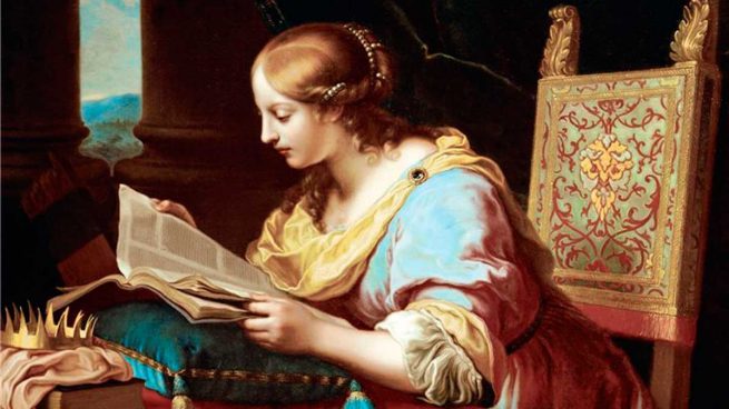 Solo quedan los títulos de los libros que escribió Hipatia