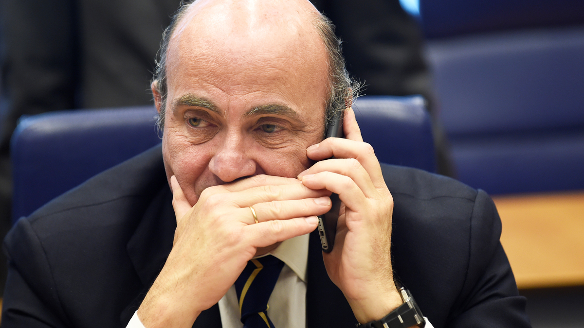 El ministro de Economía, Luis de Guindos. (Foto: AFP)