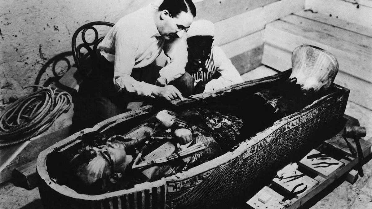 Howard Carter fue el gran descubridor de la tumba de Tutankamón