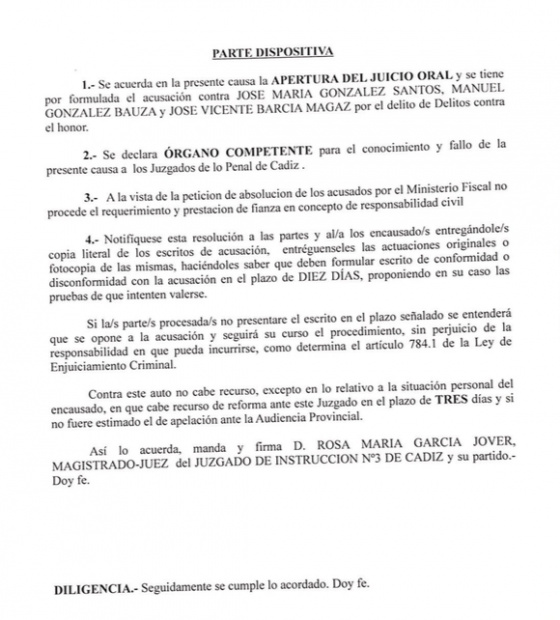 ‘Kichi’ procesado por injurias y calumnias al anterior equipo de Gobierno del Ayuntamiento de Cádiz
