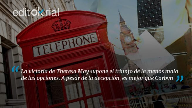 La solución menos mala pero May no es Churchill