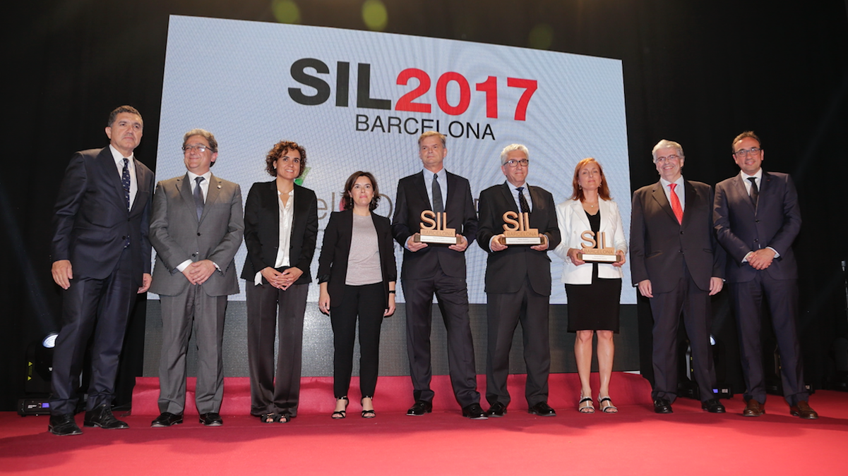 Soraya Sáenz de Santamaría presidió la «Noche de la Logística» del SIL 2017 (Foto: SIL)