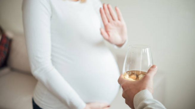 alcohol embarazo bebé