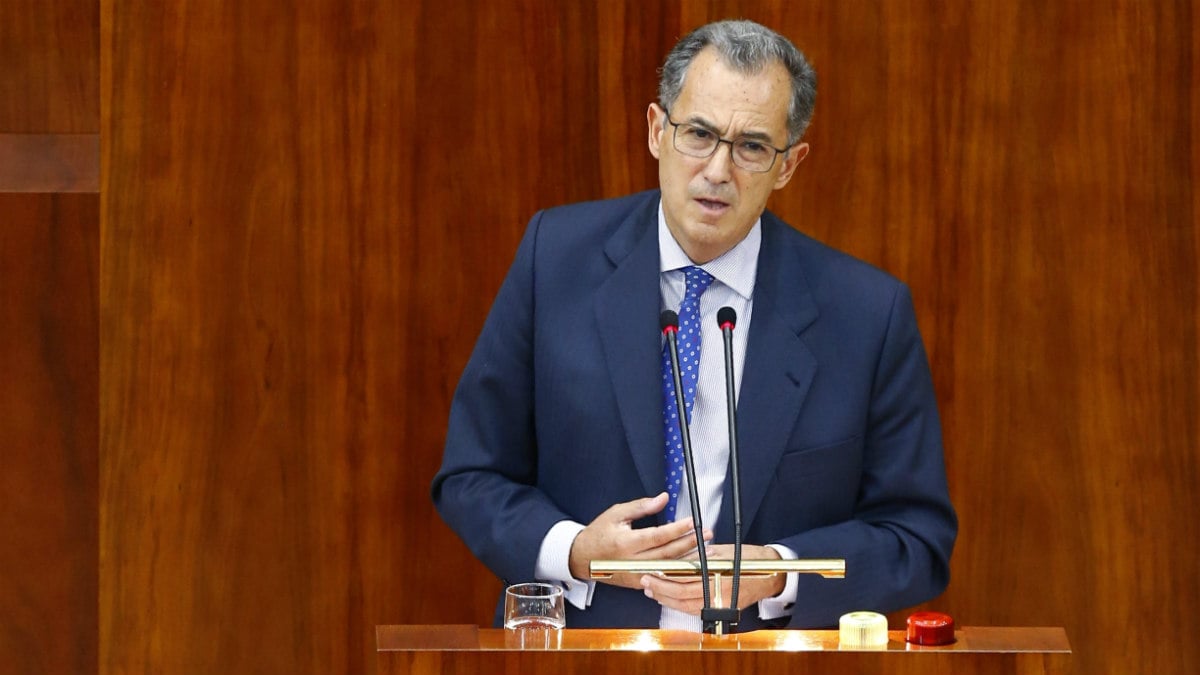 El portavoz del PP en la Asamblea de Madrid, Enrique Ossorio. (EFE)