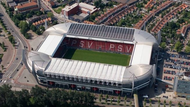 Philips Stadium en la ciudad de Eindhoven, en el sur de Holanda. Foto: CC