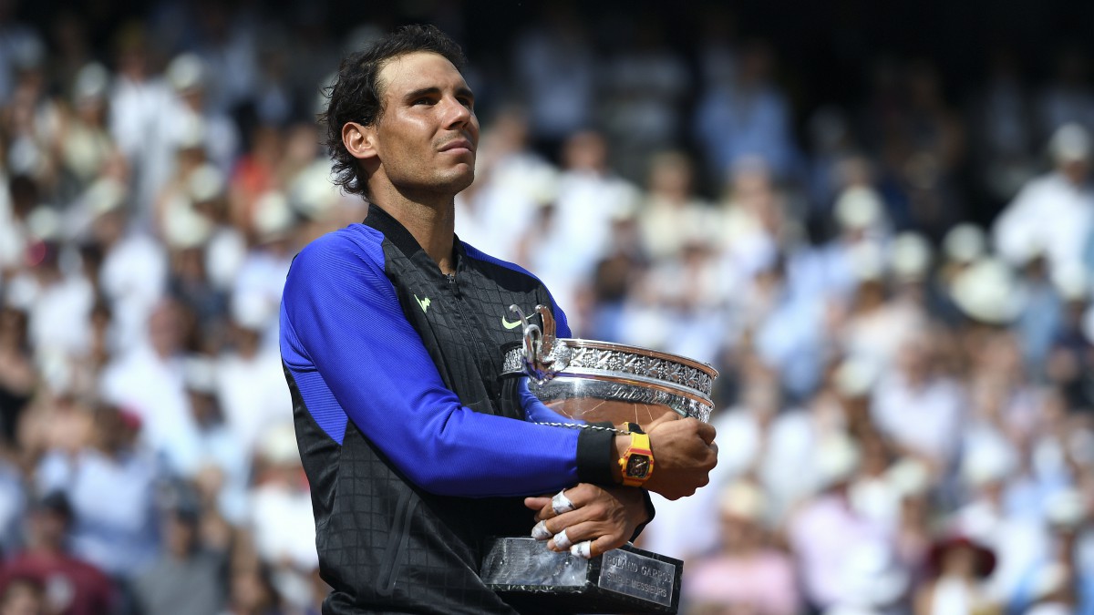 Nadal, con su décimo título en Roland Garros. (AFP)