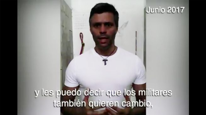 Leopoldo López: «Los militares tienen el derecho y el deber de rebelarse»