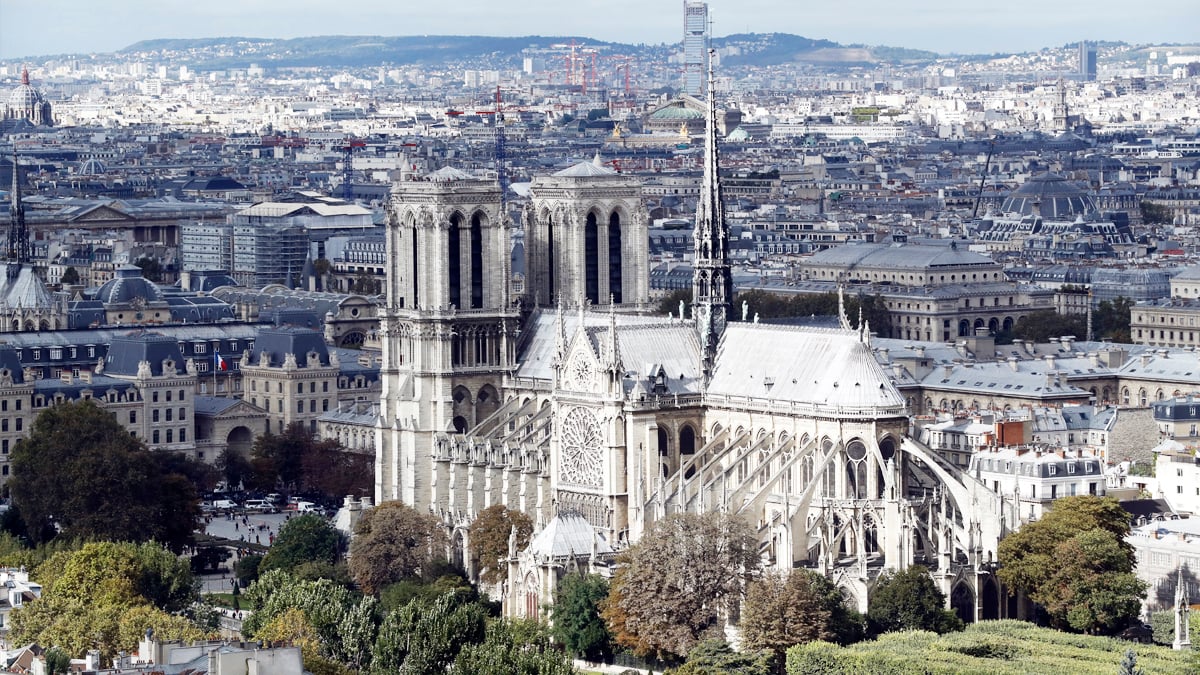 Catedral de Notre Dame, París. (Foto: AFP)