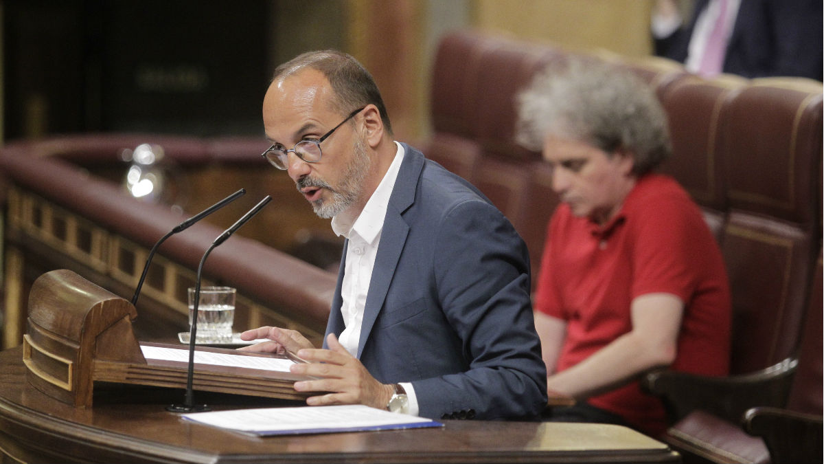 El diputado del PDeCAT Carles Campuzano. (Foto: EFE)