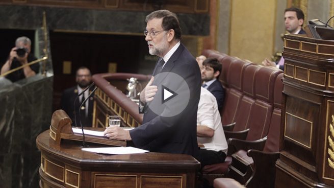 Rajoy a Iglesias: «No puede gobernar quien pide perdón por no partir la cara a los fachas»