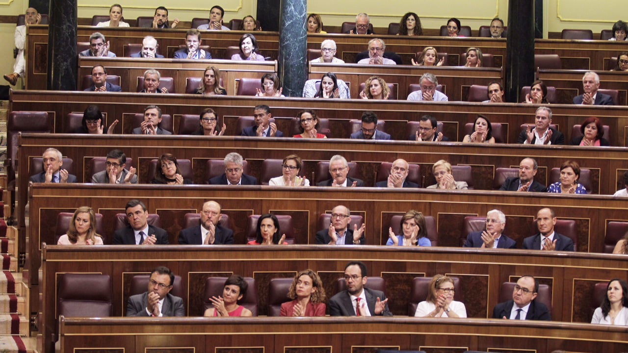 Bancada PSOE. (Foto: Francisco Toledo)