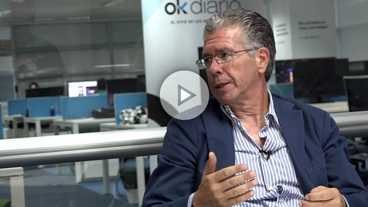 Francisco Granados en la entrevista a OKDIARIO.