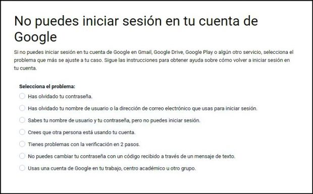 AYUDA RECUPERAR CUENTA GMAIL intelligence overview