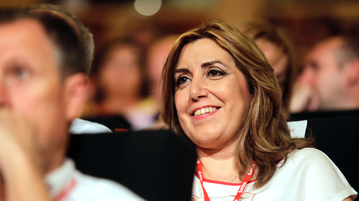 Susana Díaz, en el 39 Congreso del PSOE. (Foto: Francisco Toledo)