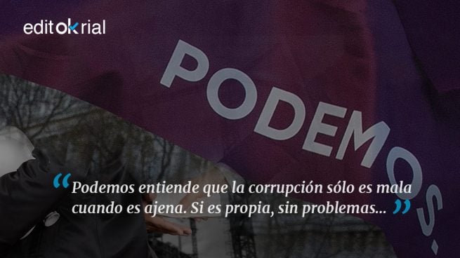 Para Podemos hay corrupción buena, la suya