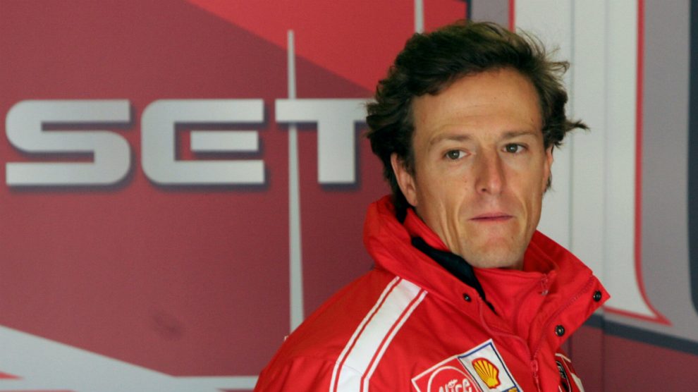 Sete Gibernau, en una de sus últimas imágenes como piloto de MotoGP. (AFP)